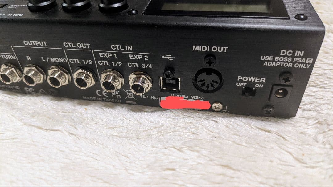 boss ms-3 マルチエフェクター スイッチャー