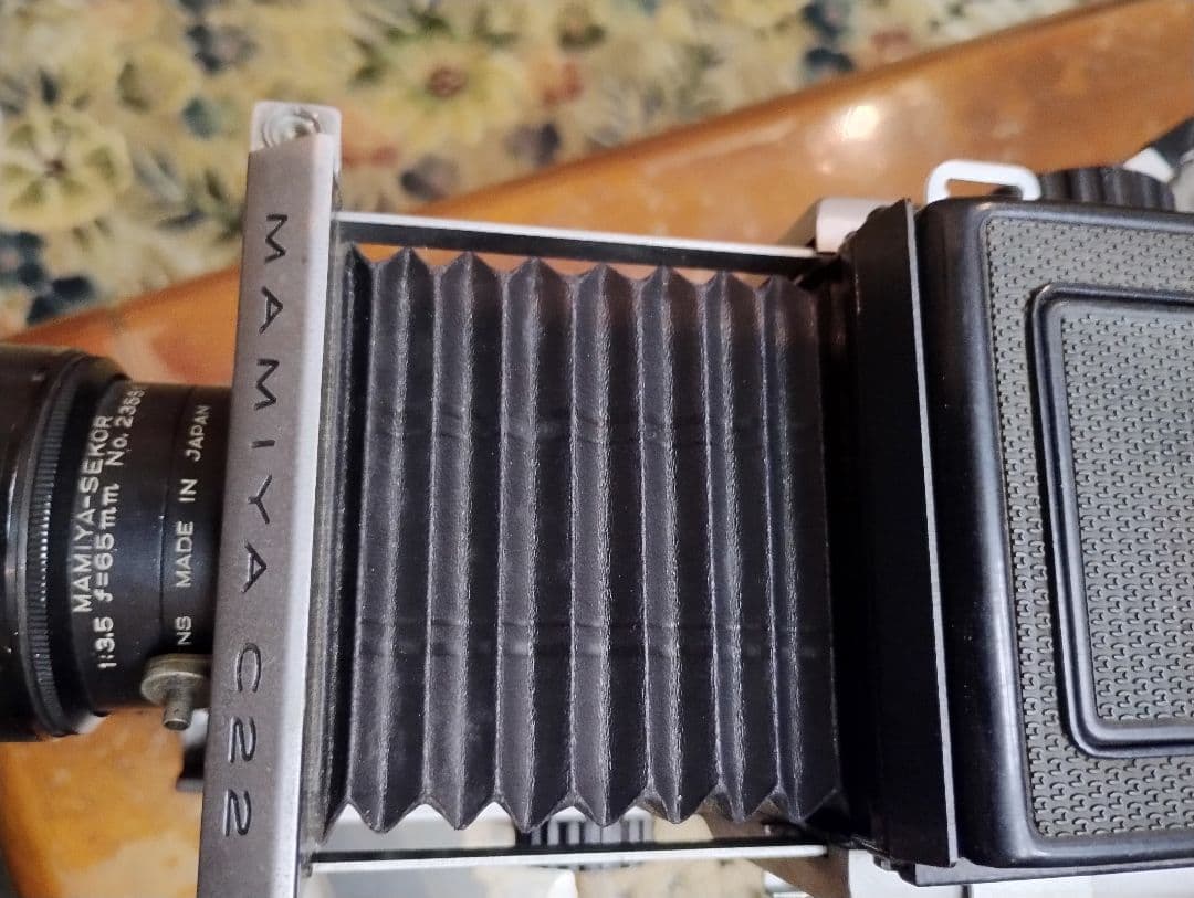 アンティークカメラ MAMIYA C22 中判カメラ ダブルレンズ