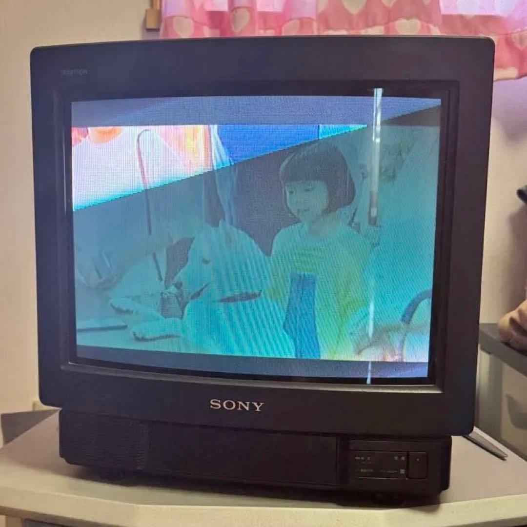 【地上波動作確認済み】SONYトリニトロンブラウン管テレビ