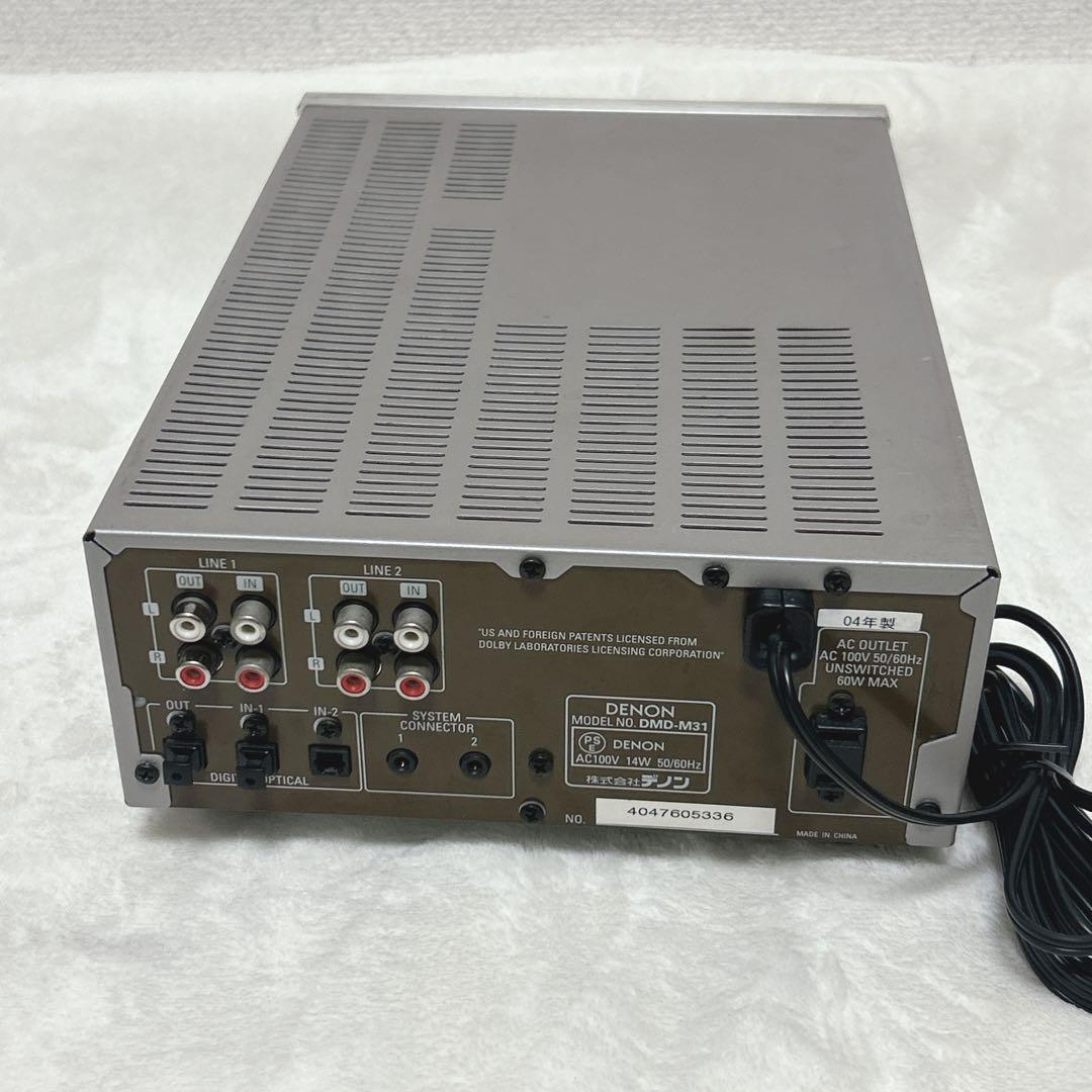 ✨動作品✨ DENON DMD-M31　MDプレーヤー MDデッキ
