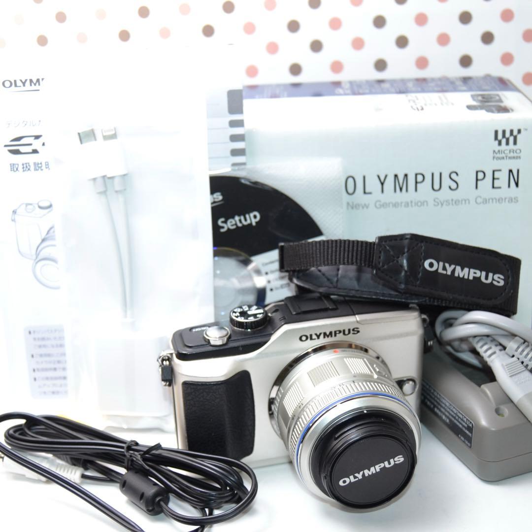 ❤️スマホに転送❤️オリンパス PL2 ミラーレスカメラ