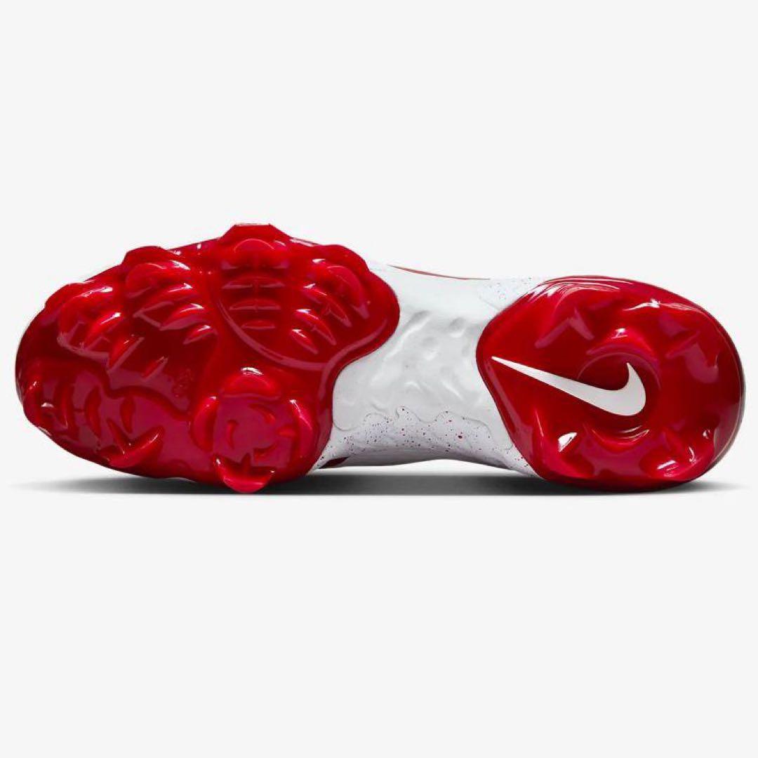 ナイキ アルファ ハラチ エリート 27.5 野球 スパイク 靴 シューズ 赤