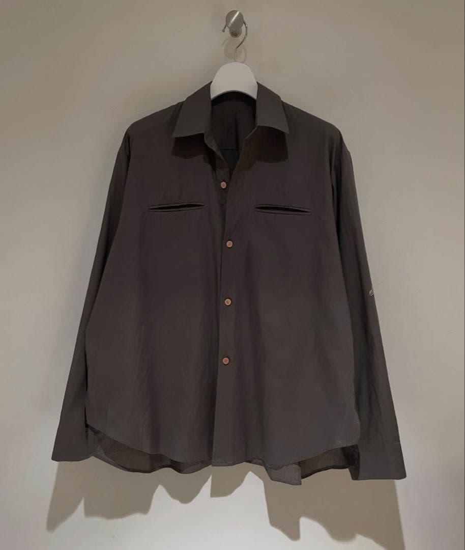 sunsea shrinkage cotton shirt サイズ2