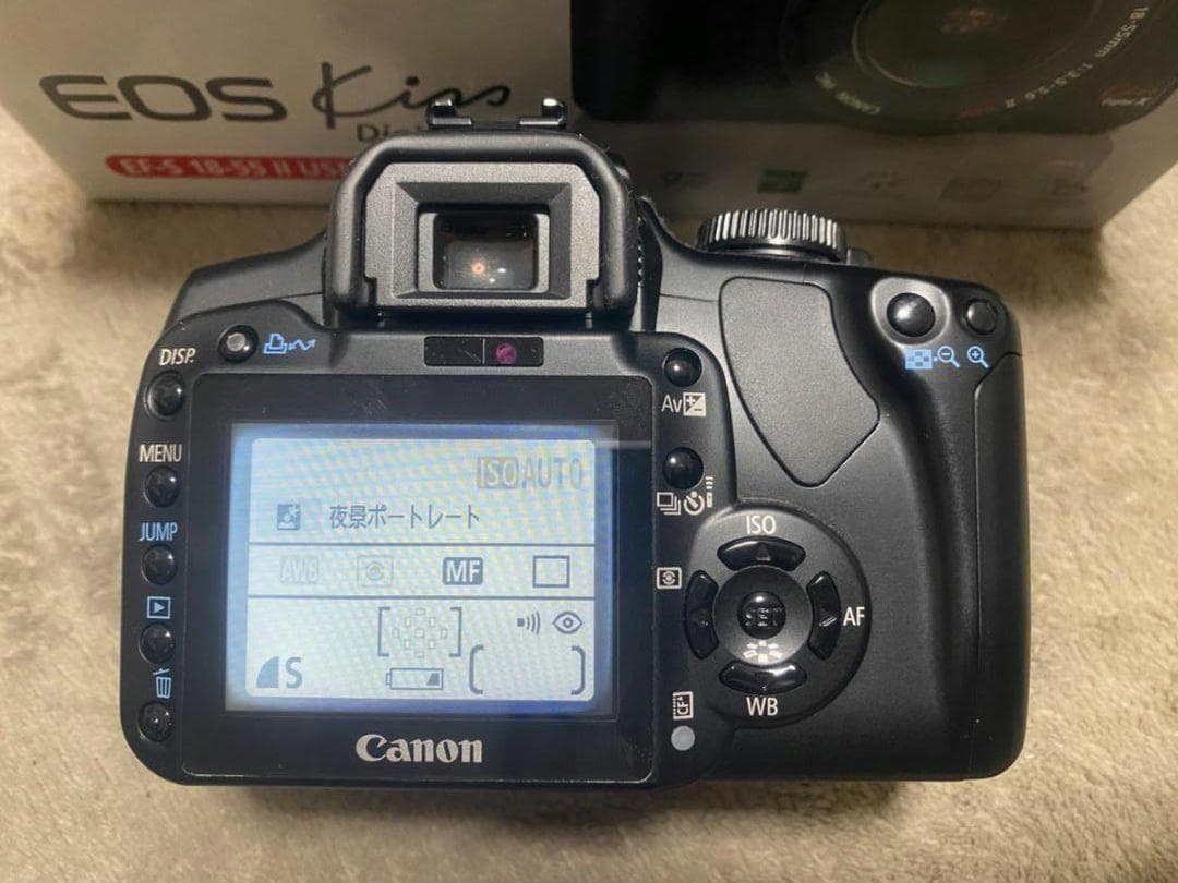 【美品】キャノン Canon EOS kiss Digital X　レンズセット