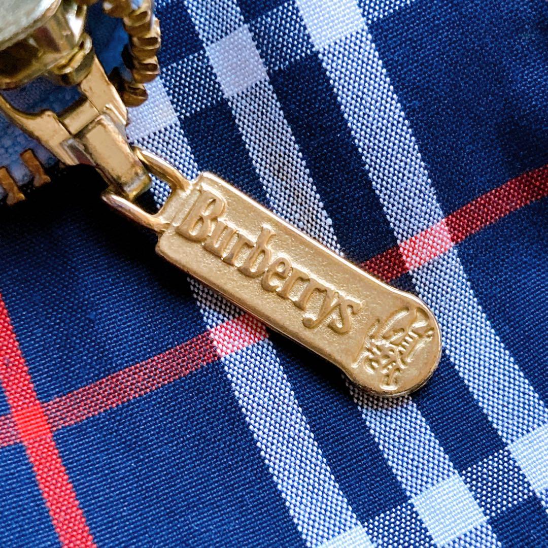 BURBERRY バーバリー モッズコート ノバチェック 金ボタン 大きい 40