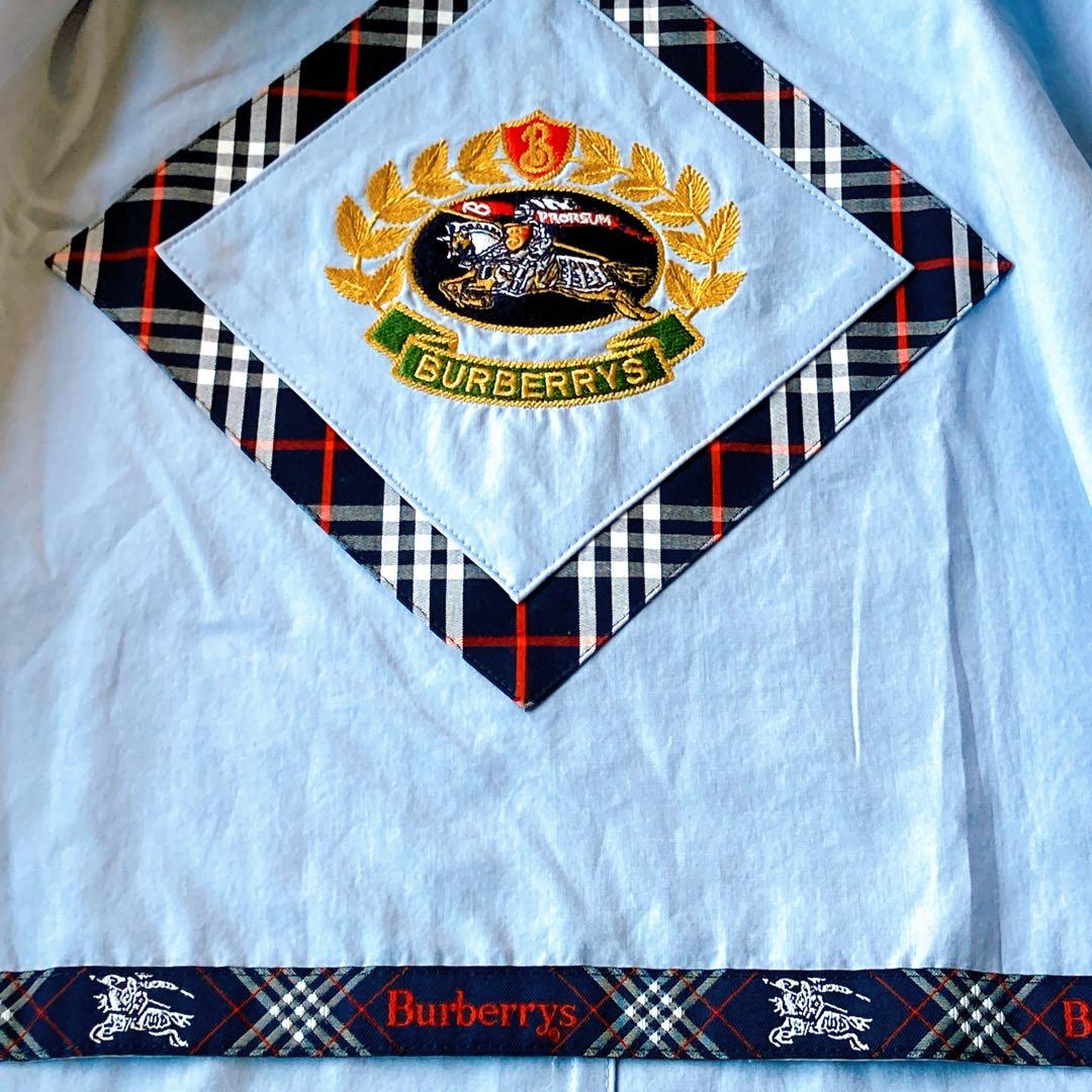 BURBERRY バーバリー モッズコート ノバチェック 金ボタン 大きい 40