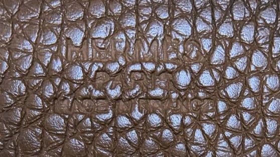 だ*い様 エルメス リバーシブル レザー ベルト 105 黒 茶 ▢P刻 バック