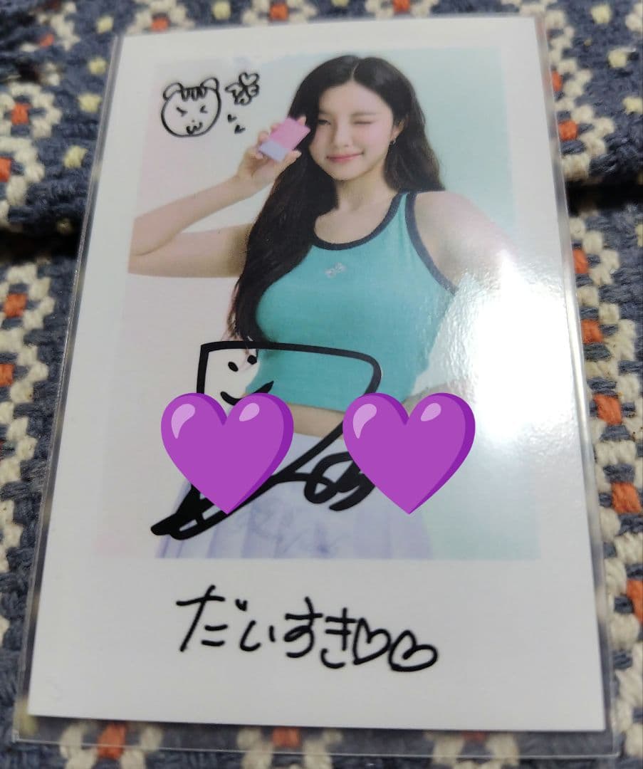 Kep1er ナチュリズム 直筆サイン入りトレカ