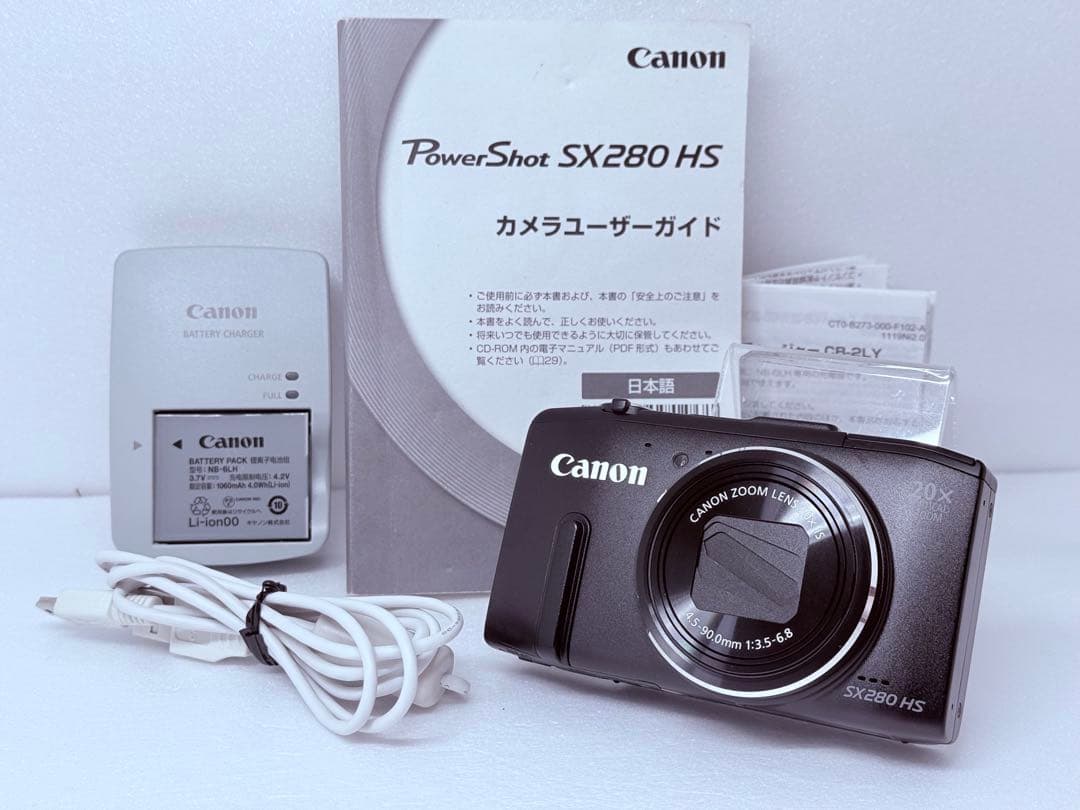 Canon PowerShot SX280HS 動作確認済 wifi転送可 人気