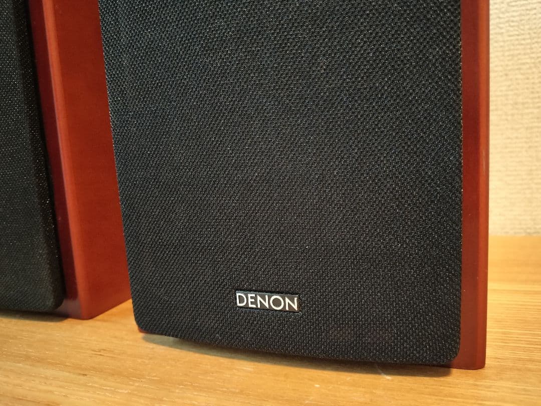 美品 デノン DENON スピーカー SC-A33SG ペア ウッド 希少