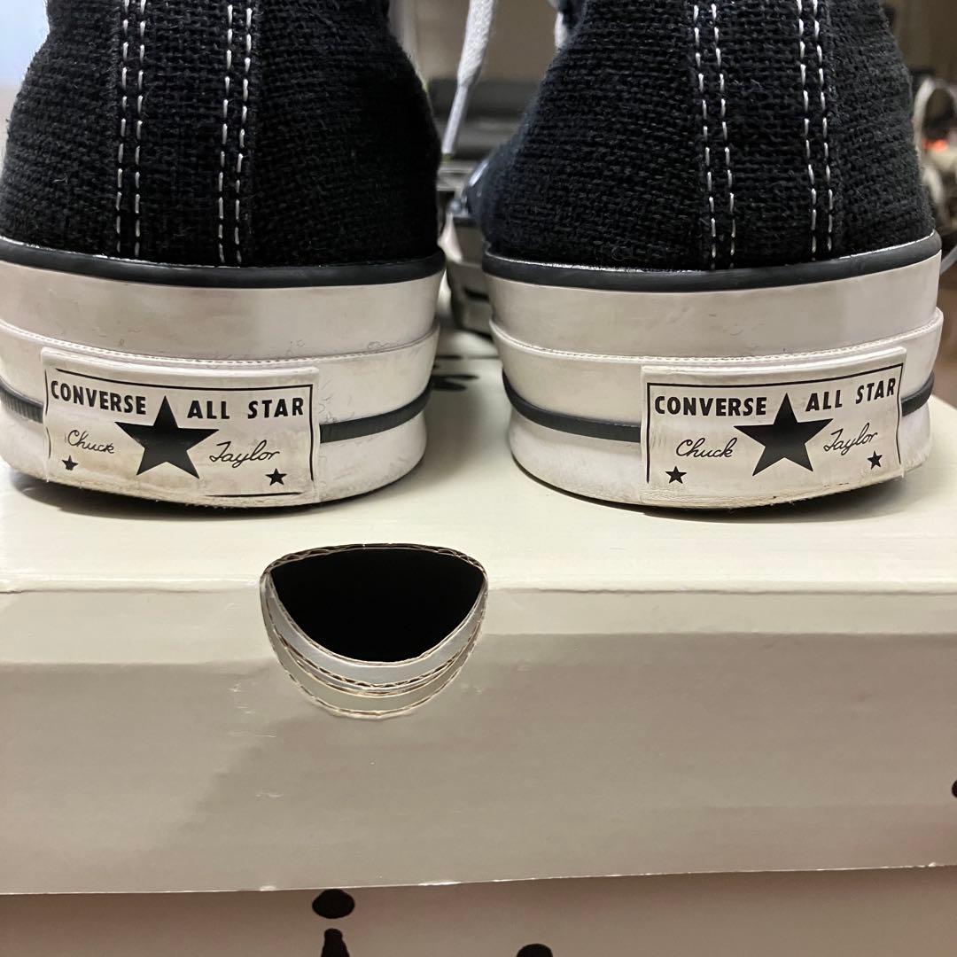 USコンバース×ステューシー CT70 ブラック 9.5