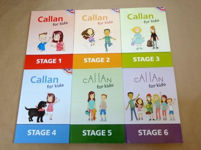 Callan for Kids カランキッズ カランメソッド テキスト 全6冊