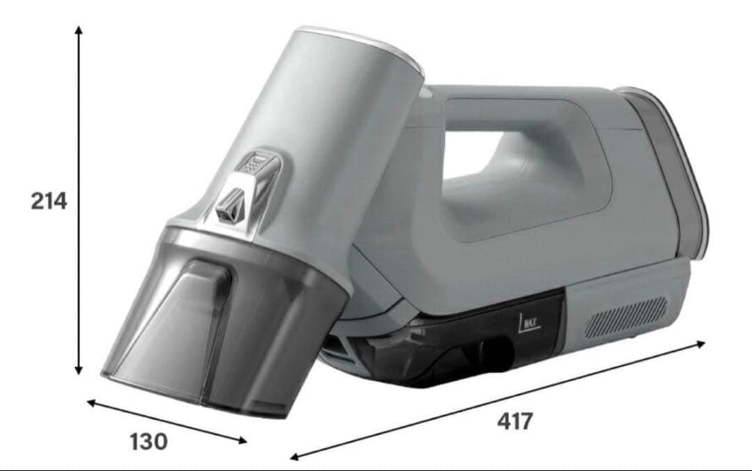 【新品未使用】AND・DECO コードレスカーペットクリーナー ベージュ