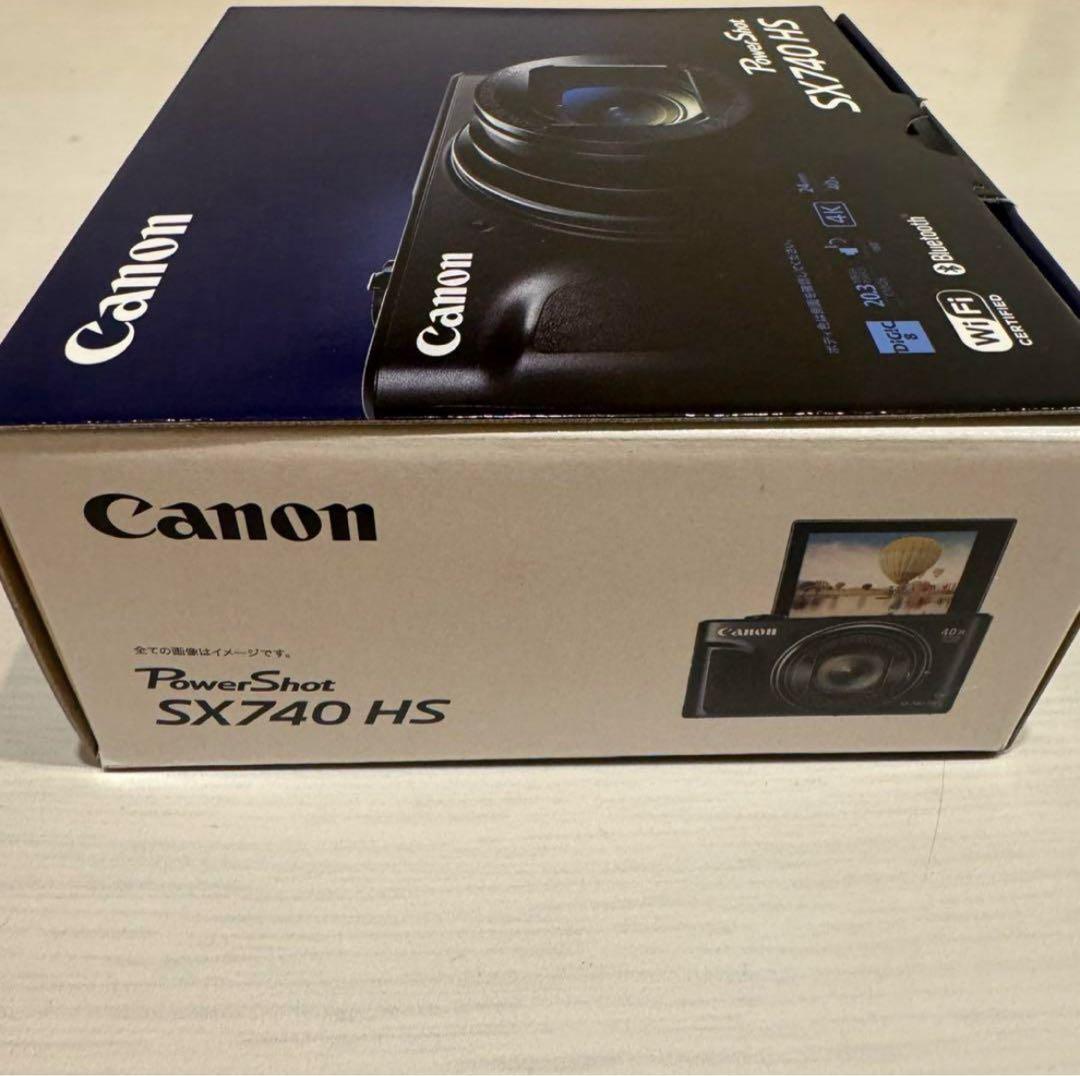 【新品・未使用・即日発送】Canon SX740HS POWERSHOTブラック