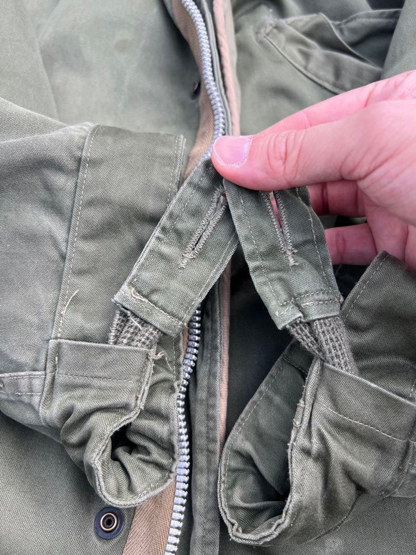 anytee購入【50s前期 】M51パーカーモッズコートMコットンサテン