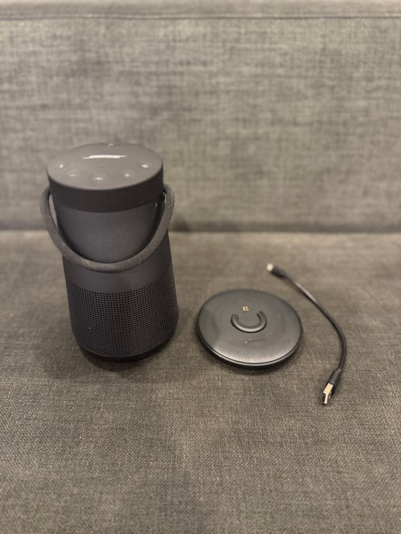 値下げ！Bose SoundLink Revolve+(黒)、充電スタンド