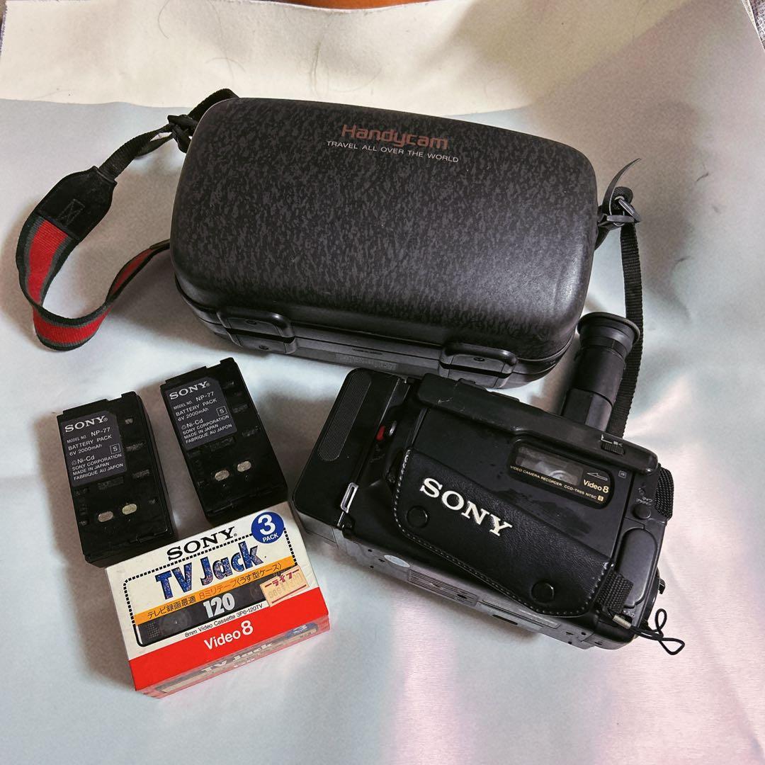 SONY ハンディカム　CCD TR55 ビデオカメラ　NP-77