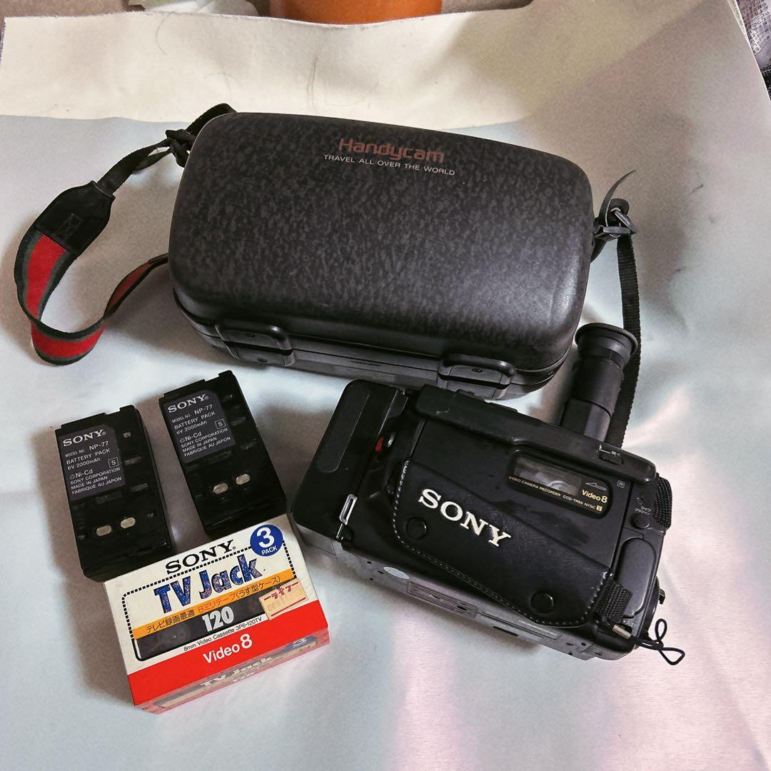 SONY ハンディカム　CCD TR55 ビデオカメラ　NP-77