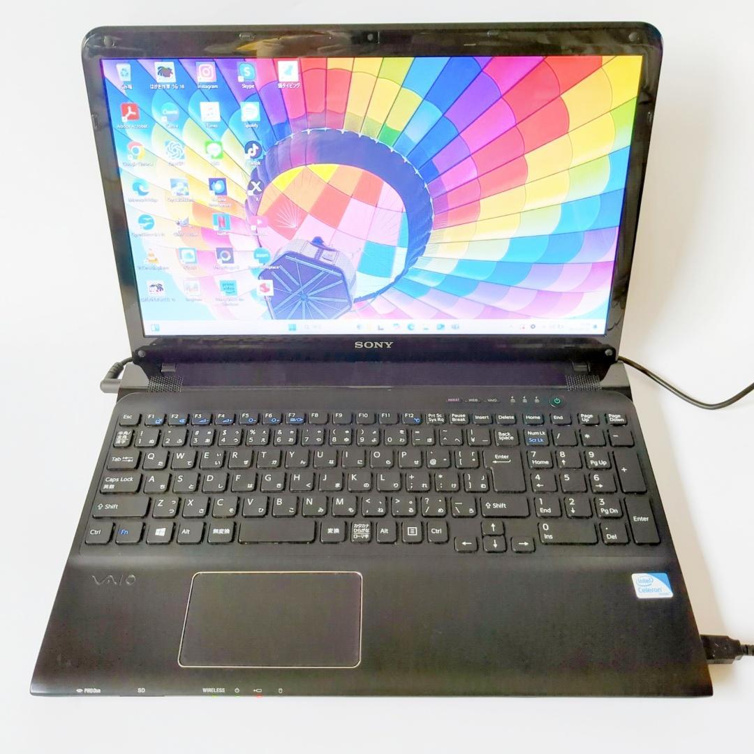 新品SSD快速⭐メモリ8GB⭐カメラ付✅設定済みで届いてすぐ使えるノートパソコン