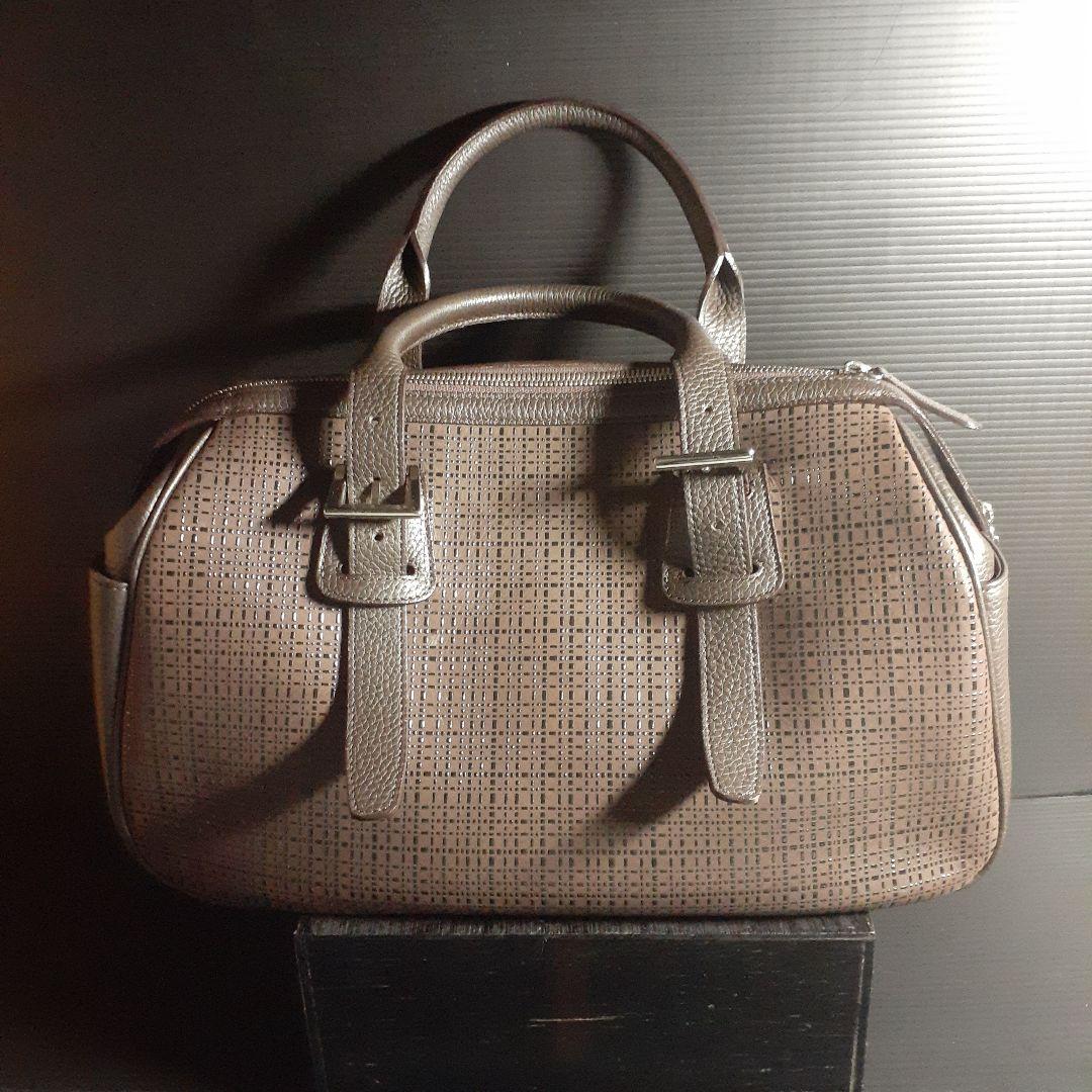 印傳屋の甲州印傳ボストンバッグ(未使用品)