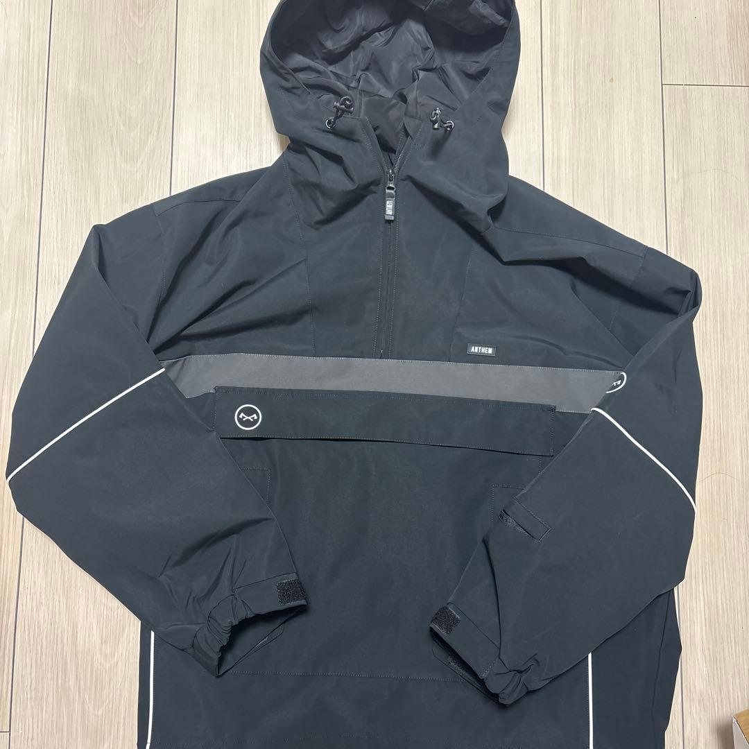 ANTHEM ブラック スノーボードウェア
