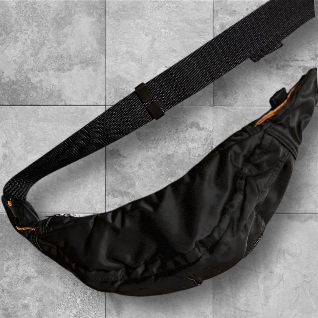 美品★PORTER ポーター タンカー ボディバッグ ウエストバッグ