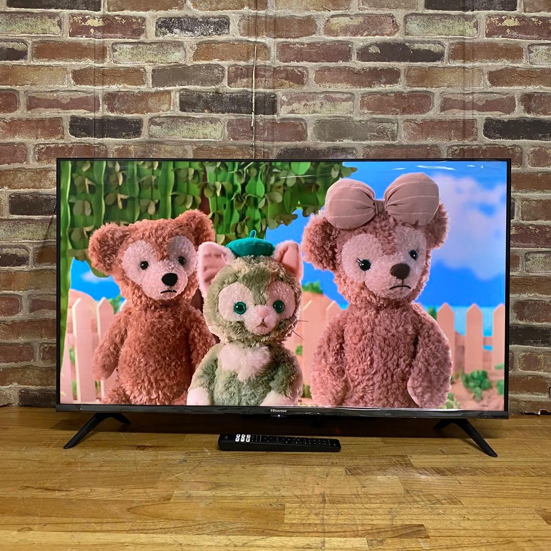ハイセンス 40V型 液晶テレビ 40A40H 動画配信アプリ搭載 22年製