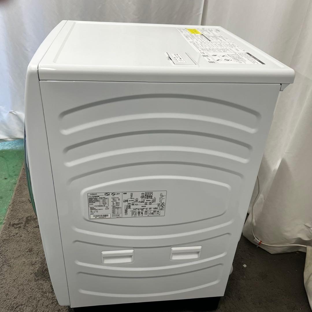 ★139 ドラム式洗濯機　24年製　アクア　綺麗　12キロ　安い　設置無料