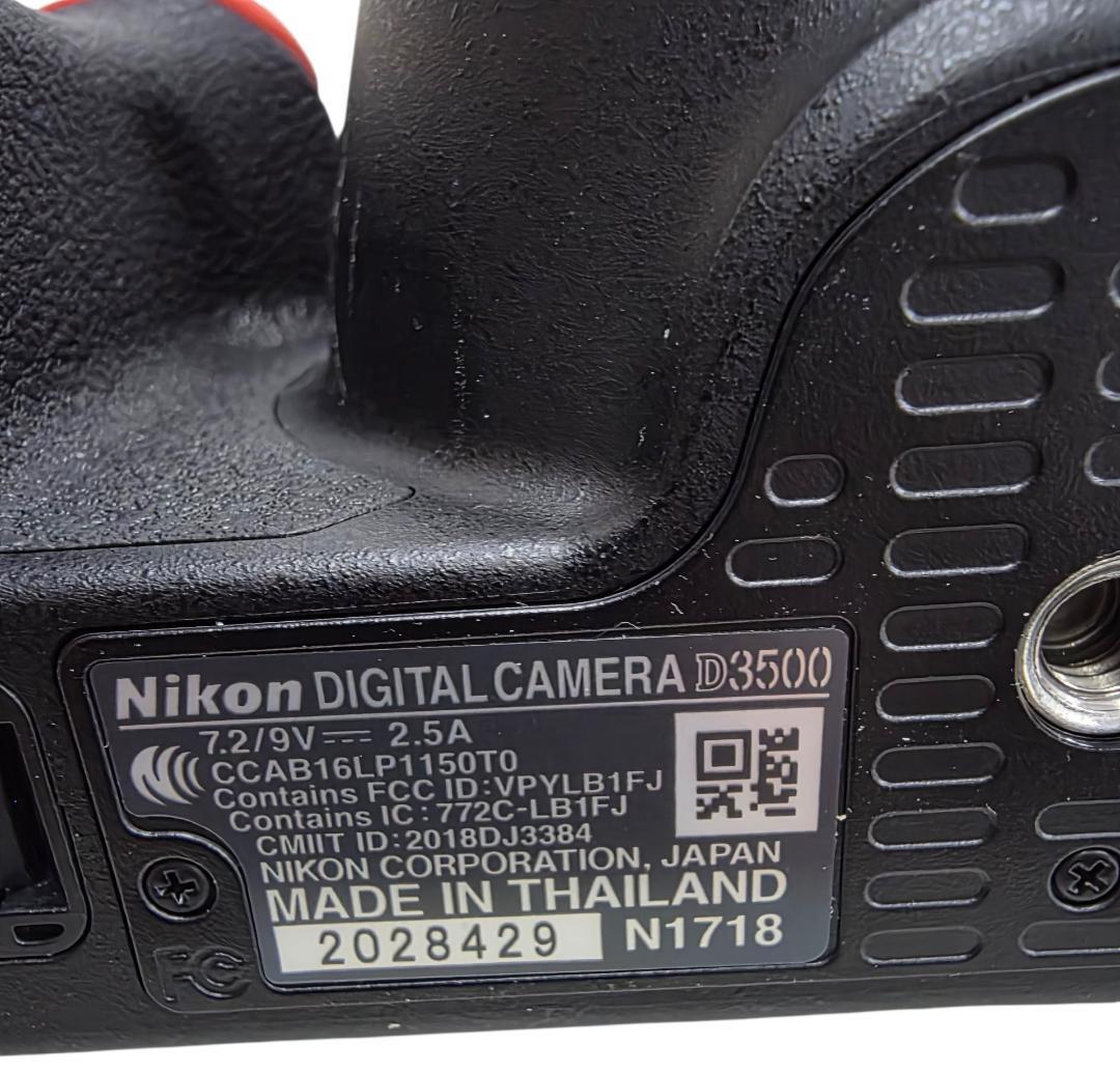 ■美品■ニコン　Nikon D3500 NIKKOR 18-55mmレンズキット