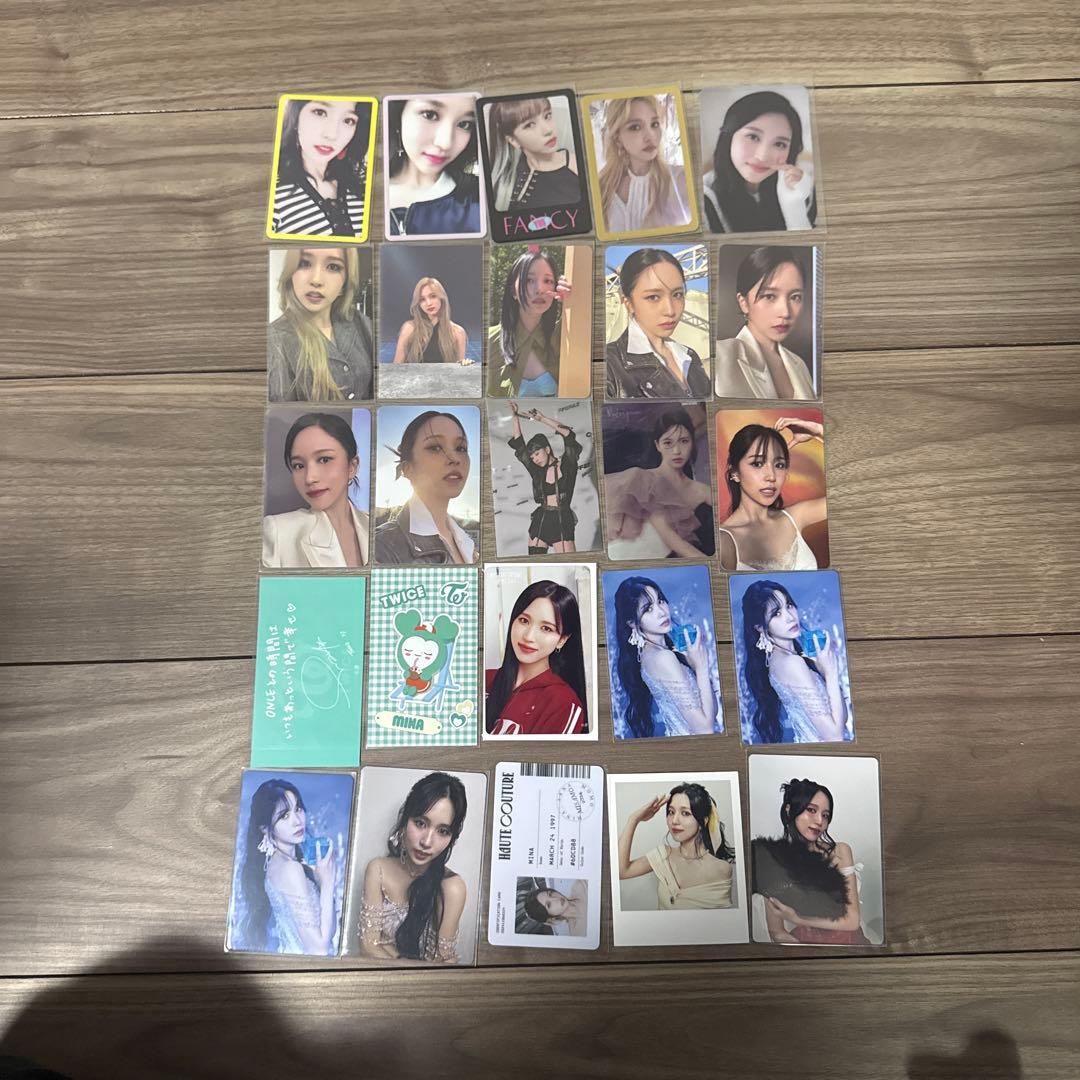 TWICE ミナ　トレカセット