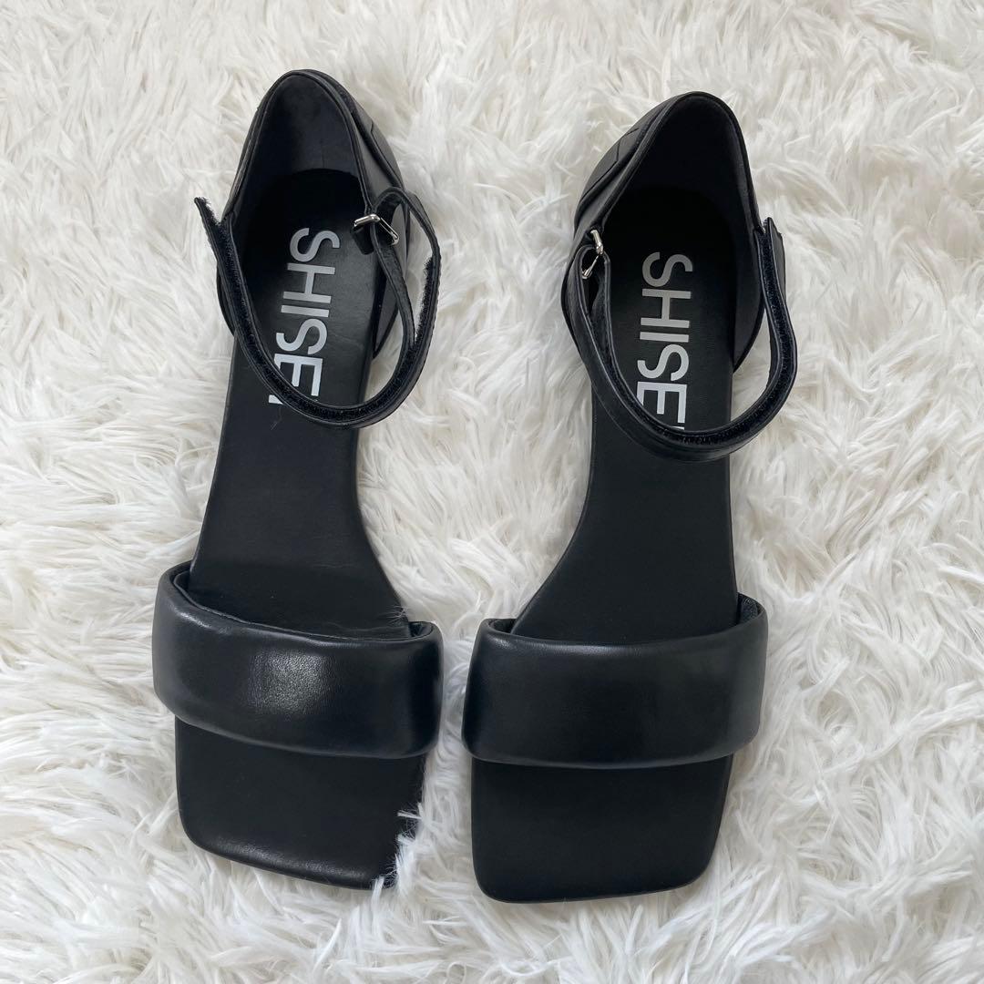 【美品】SHISEI サンダル 24cm ブラック