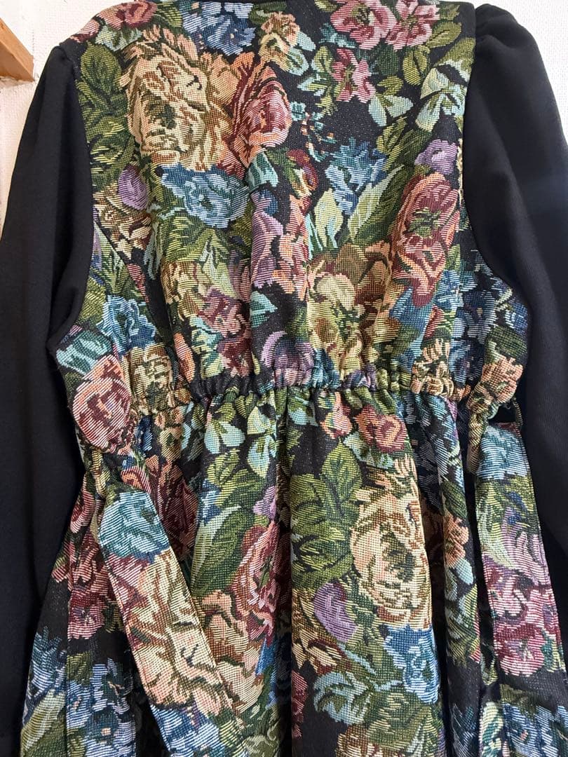 新品　レア　くる実 ノエルドメモワール ワンピース しまむら　4L ゴブラン