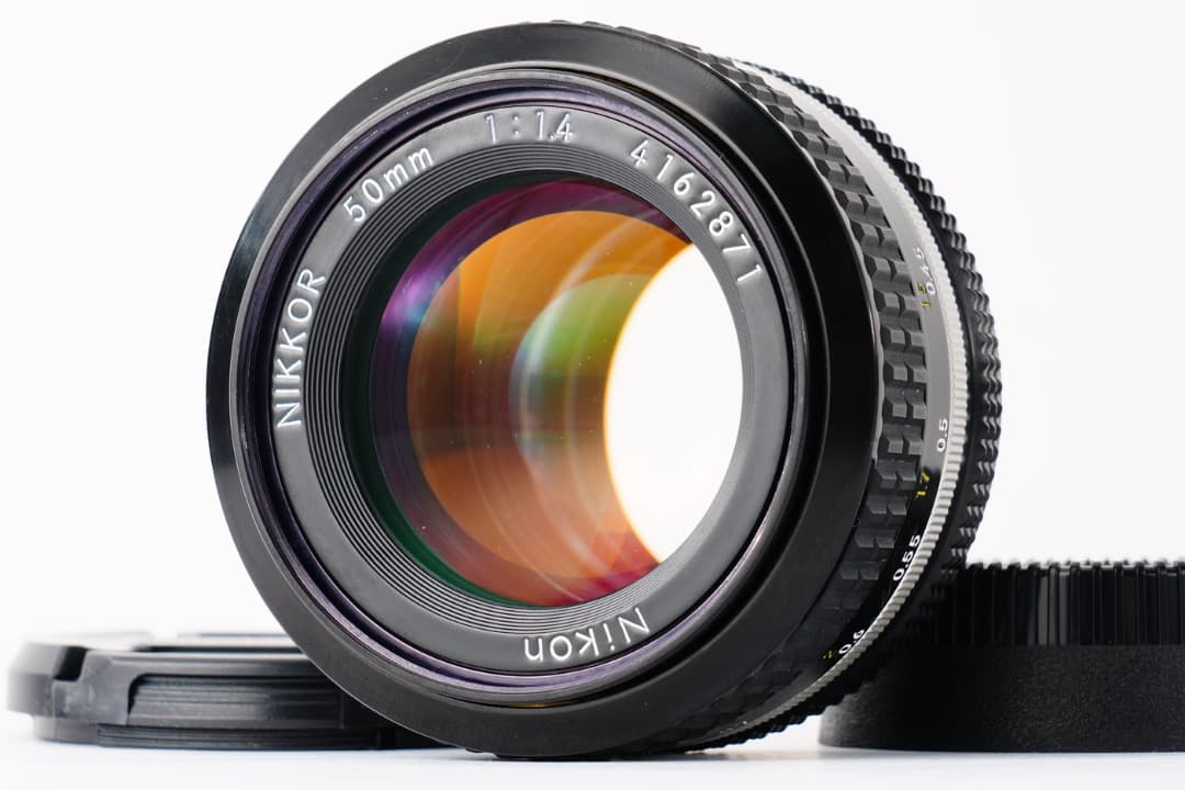 【極美品】動作◎ ニコン　Ai Nikkor 50mm F1.4 871