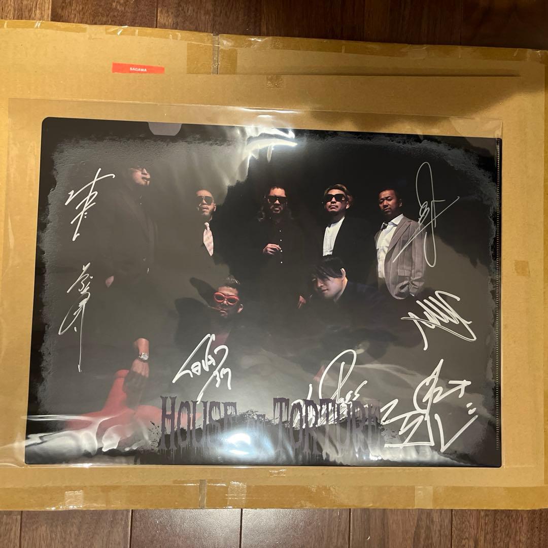 新日本プロレス　ハウスオブトーチャー　直筆サイン