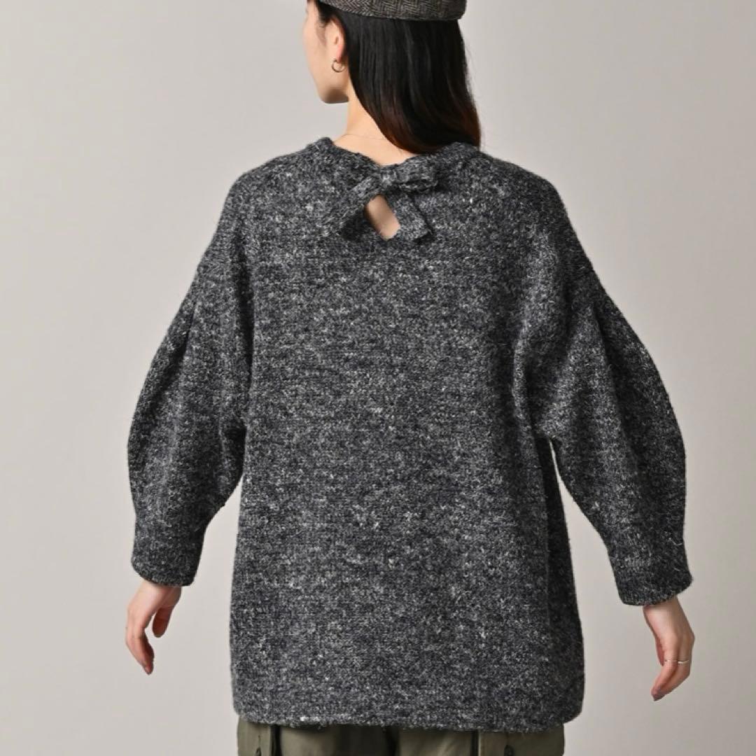 新品未使用　45r カシミヤリネンチュニック