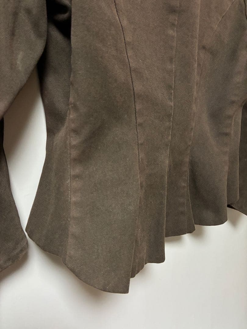 は*な様 【Ralph Lauren】ヴィンテージ　カーキブラウン ボタン装飾ジ