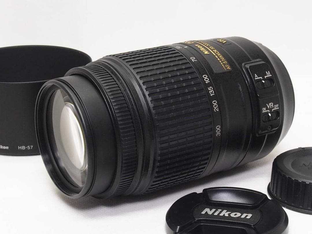 ■美品■ Nikon AF-S DX 55-300mm F4.5-5.6G VR