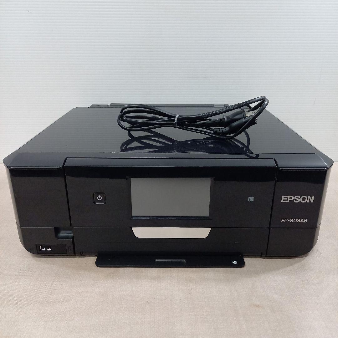 ジャンク EPSON A4インクジェットプリンター EP-808AB 15年製