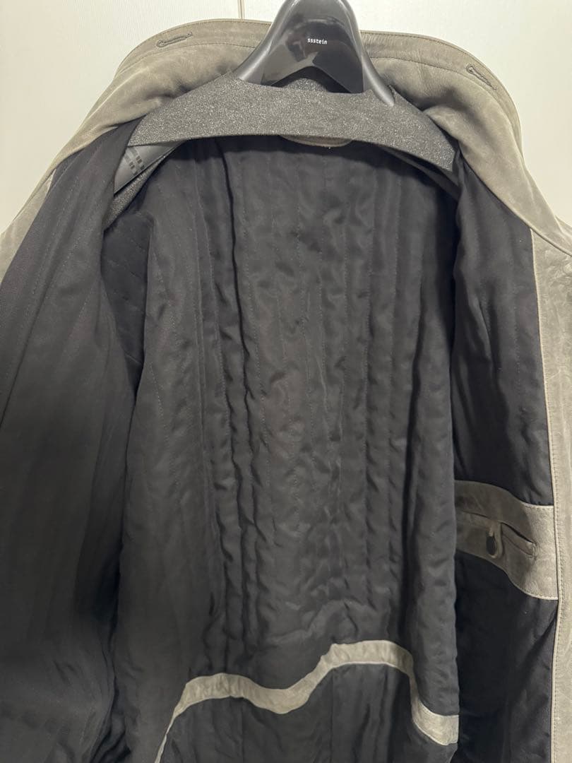 リ*ウ様 ssstein COW NUBUCK LEATHER BLOUSON