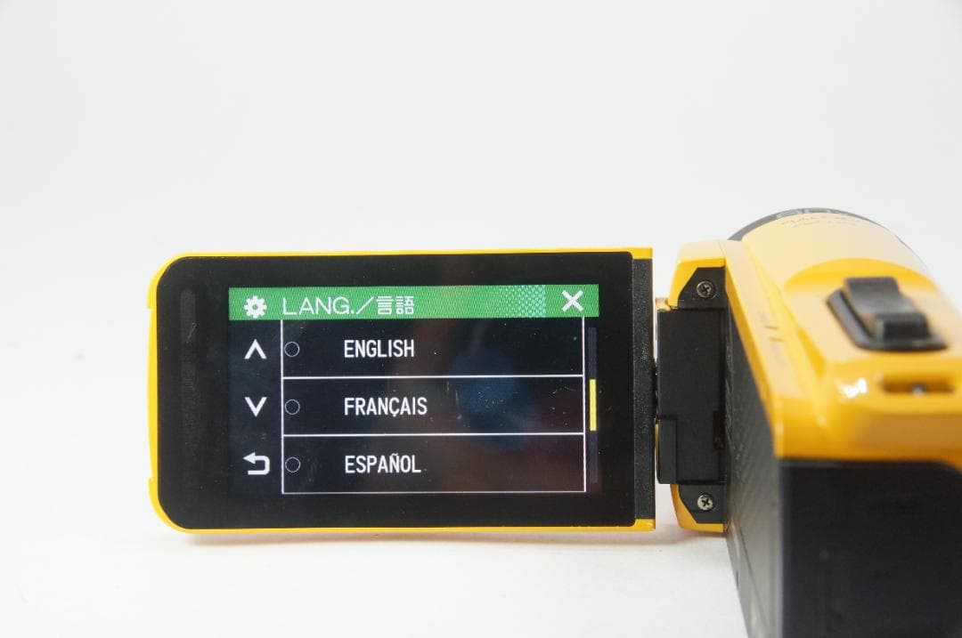 【動作確認済】 JVC GZ-R470-Y ビデオカメラ 防水 防塵 耐衝撃