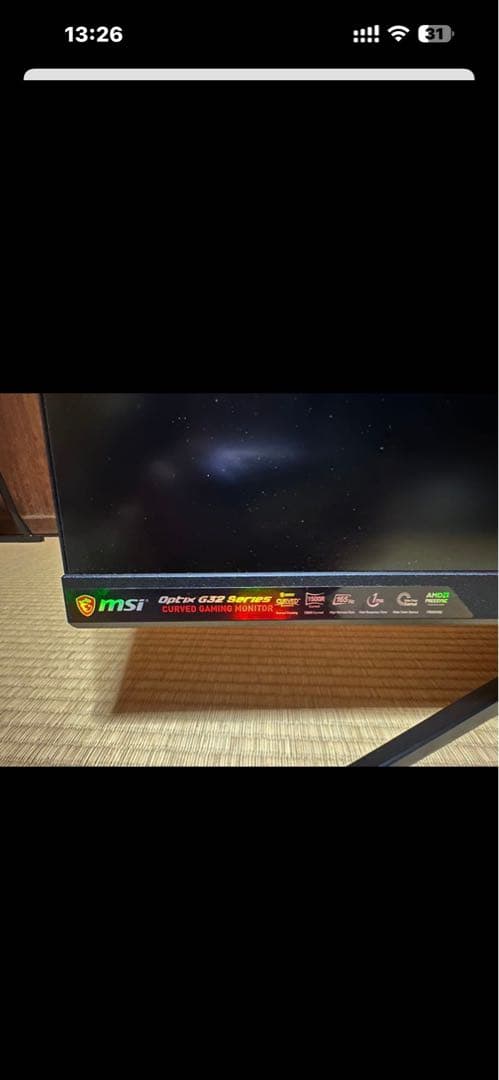 テレビ MSI Optix G32 Gaming Monitor 165hz