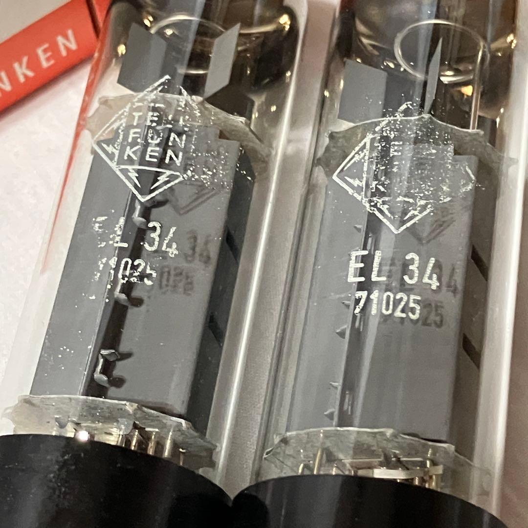 TELEFUNKEN EL34 真空管 テレフンケン 箱付き