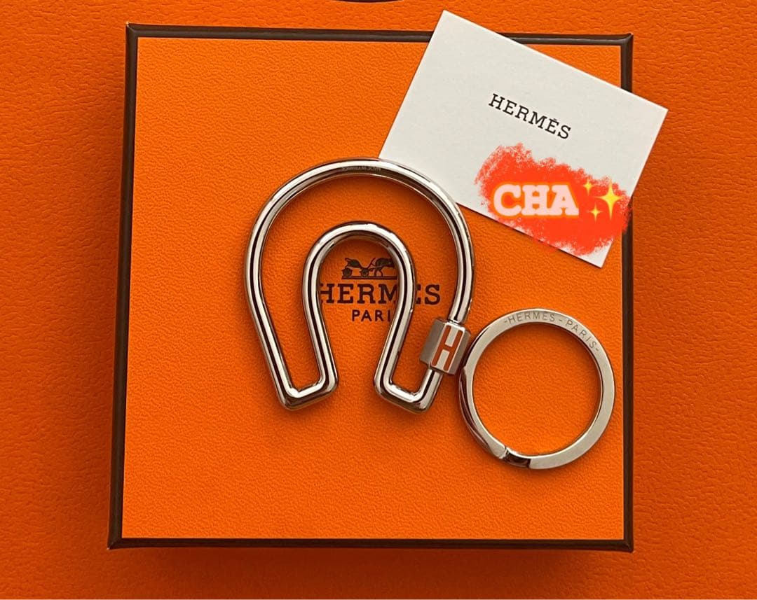 【新品　国内エルメス購入】　キーホルダー　フェール・ア・シュヴァル