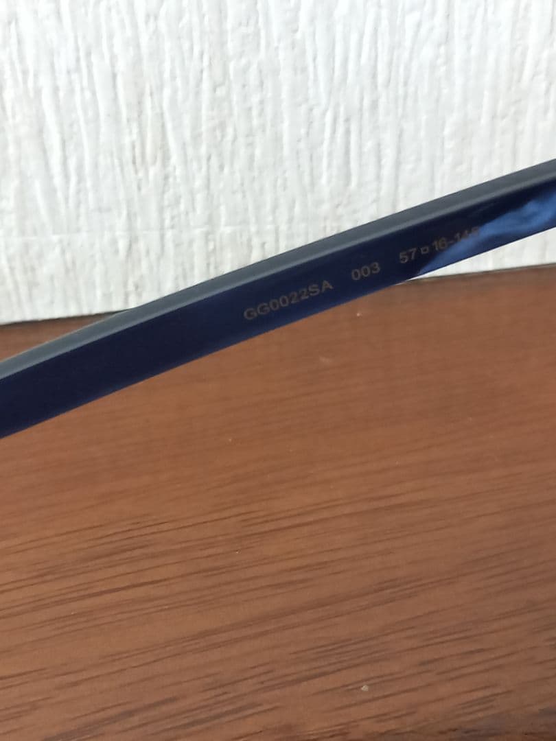 新品未使用　GUCCI グッチ　サングラス　GG0022SA 003