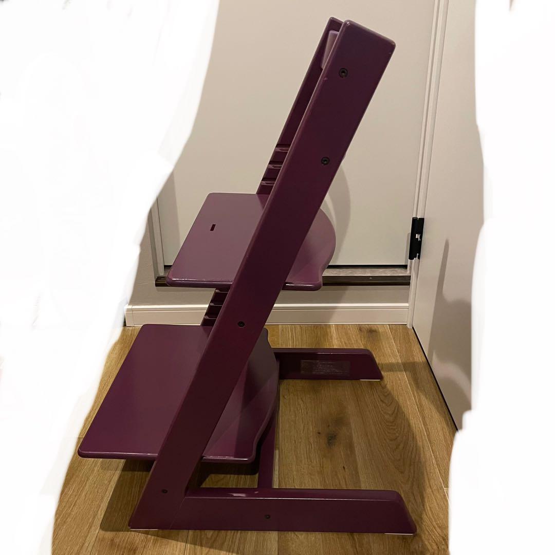 希少カラー　ストッケ　5シリーズ　パープル　STOKKE ベビー　チェアー