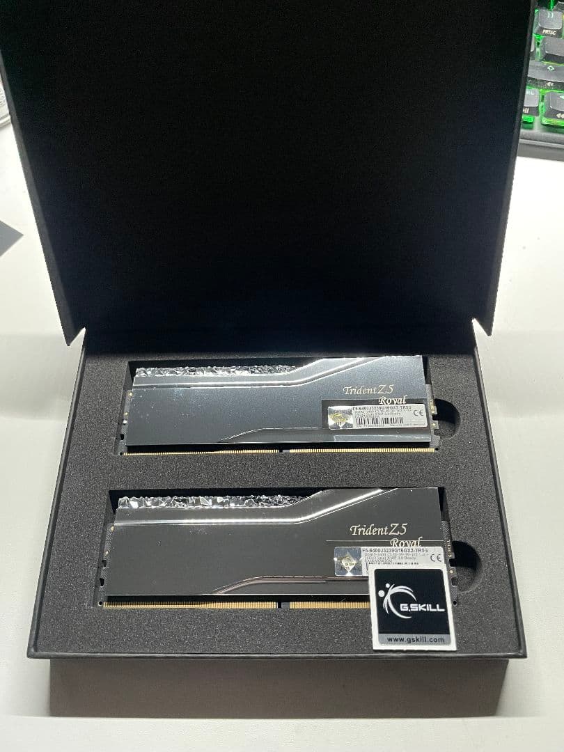 G.Skill　DDR5-6400 2GB(16GBx2枚)