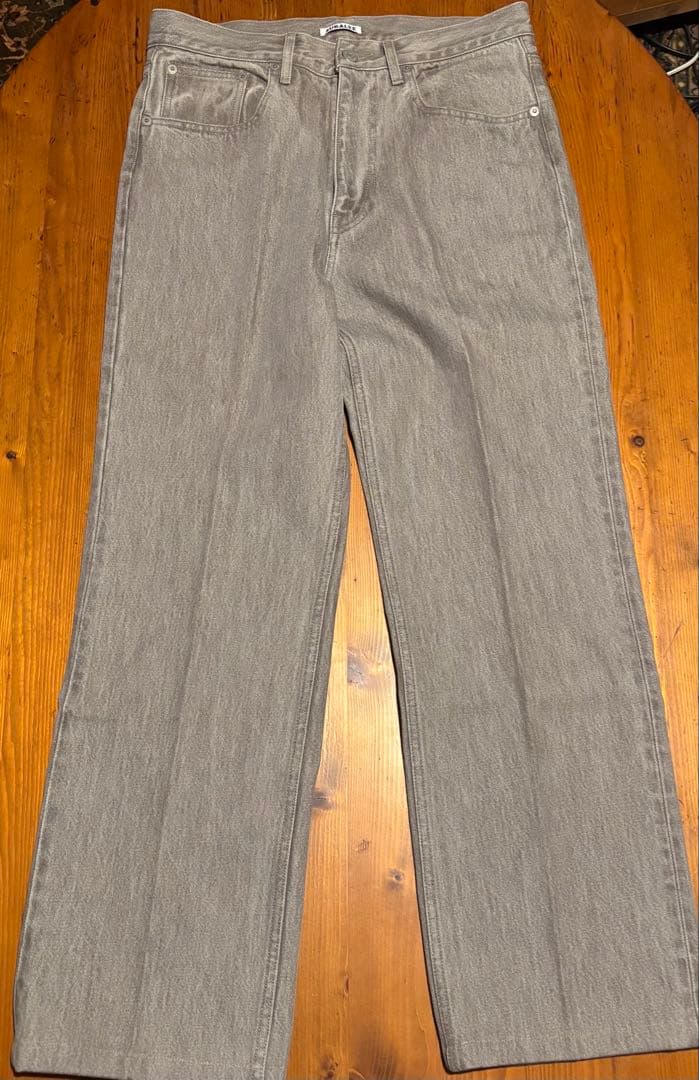 パンツ AURALEE 22ss HARD TWIST DENIM 5P PANTS