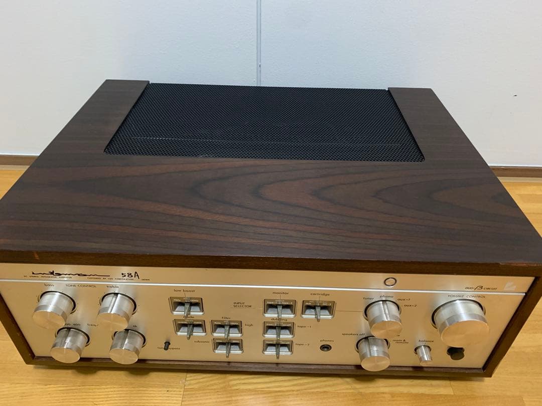 LUXMAN L58A A級　良い音確認しました。