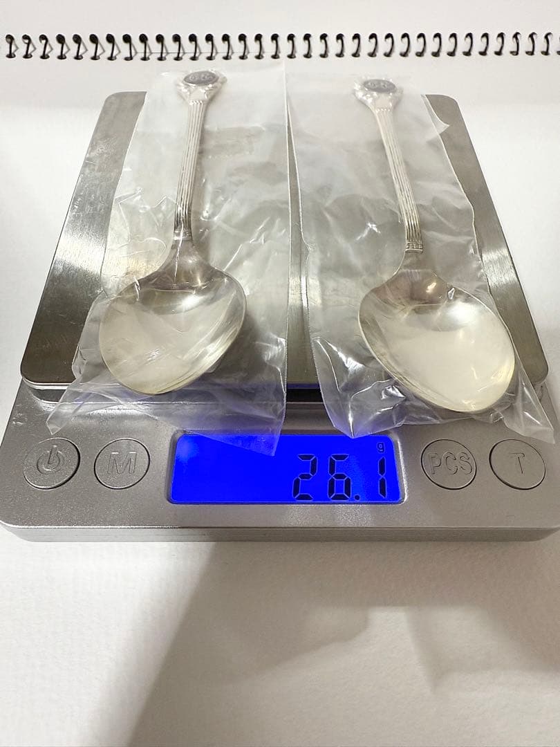 銀製 スプーン 2本セット