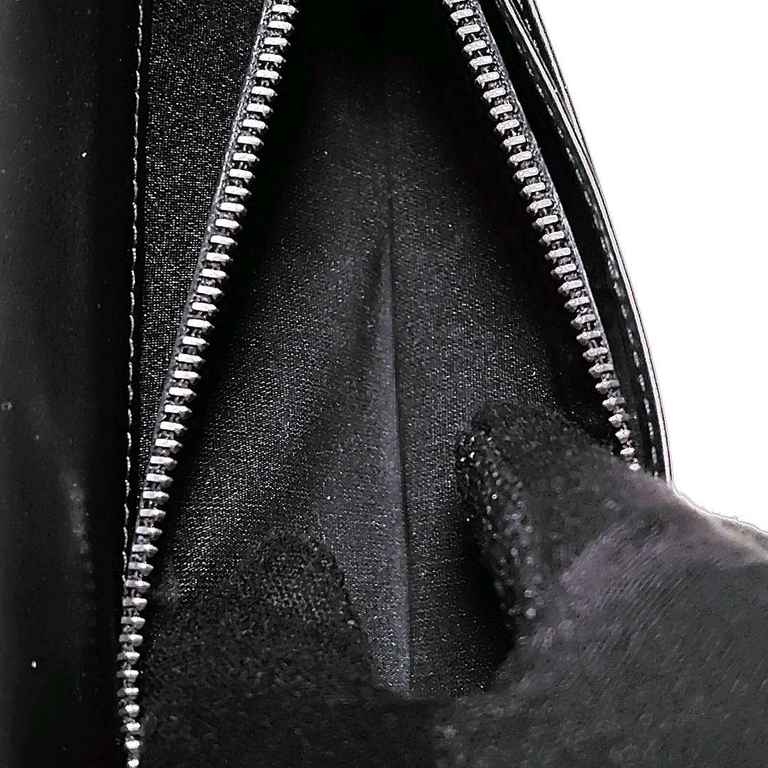 希少✨　BALLY　長財布　黒　レザー　総柄　ロゴ　トレインスポッティング